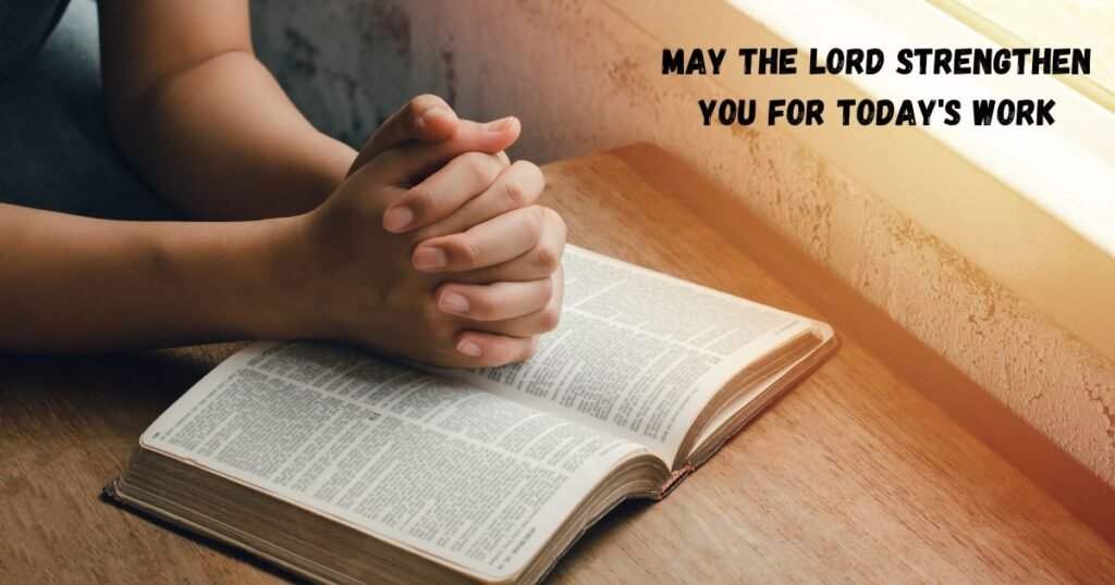 Tuesday Morning Prayers