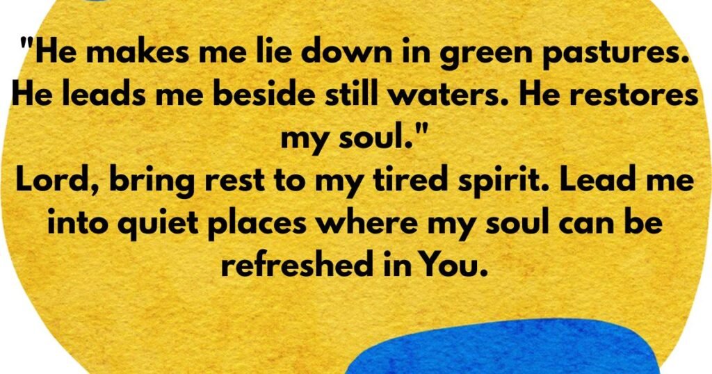Spring Blessings for Peace and Quiet Hope