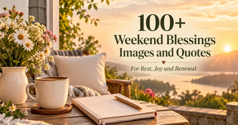 100+ Weekend Blessings Images and Quotes for Rest, Joy and Renewal