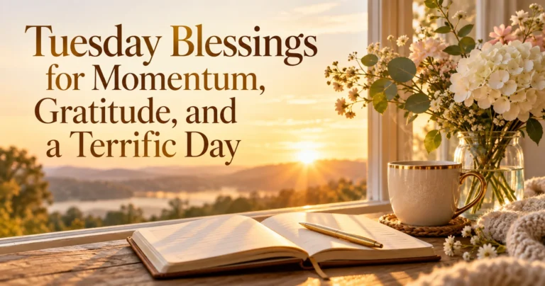 101+ Tuesday Blessings for Momentum, Gratitude, and a Terrific Day
