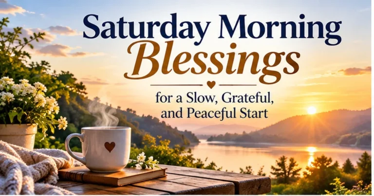 111+ Saturday Morning Blessings for a Slow, Grateful, and Peaceful Start
