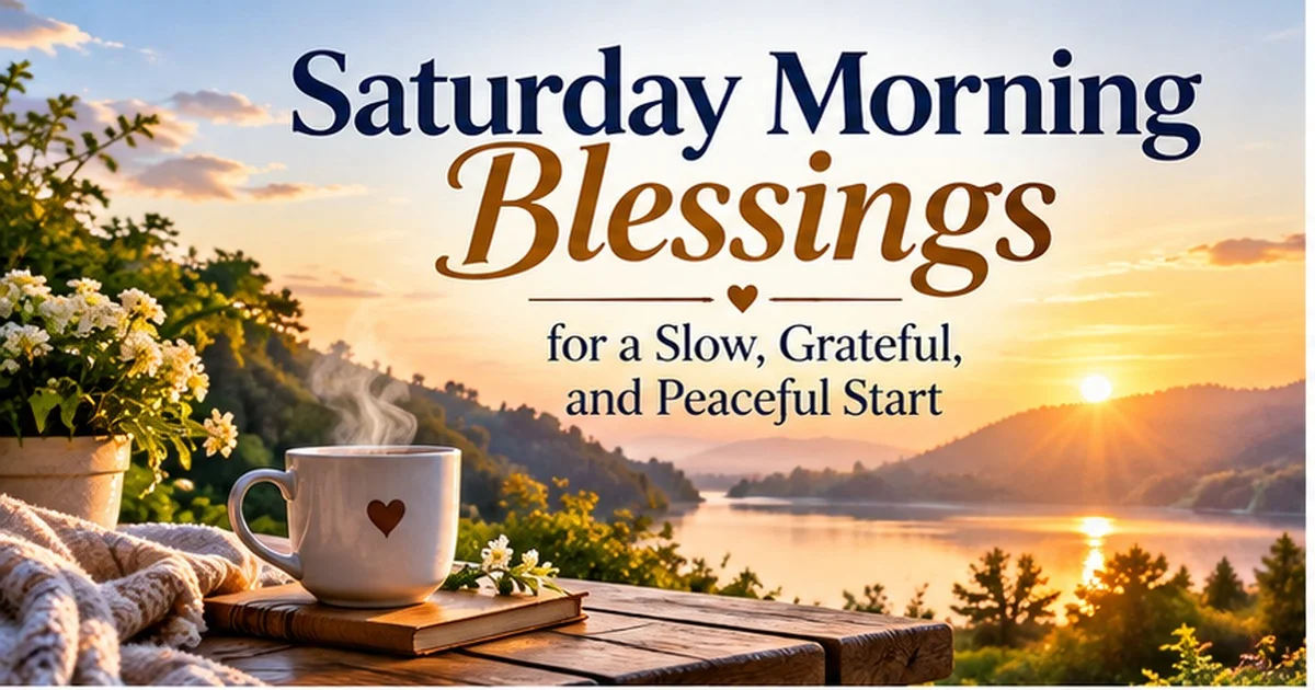 111+ Saturday Morning Blessings for a Slow, Grateful, and Peaceful Start