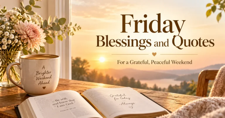 126+ Friday Blessings and Quotes for a Grateful, Peaceful End to the Week