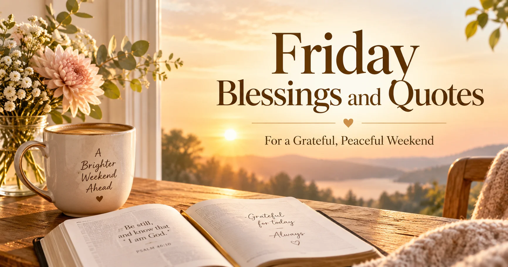 126+ Friday Blessings and Quotes for a Grateful, Peaceful End to the Week