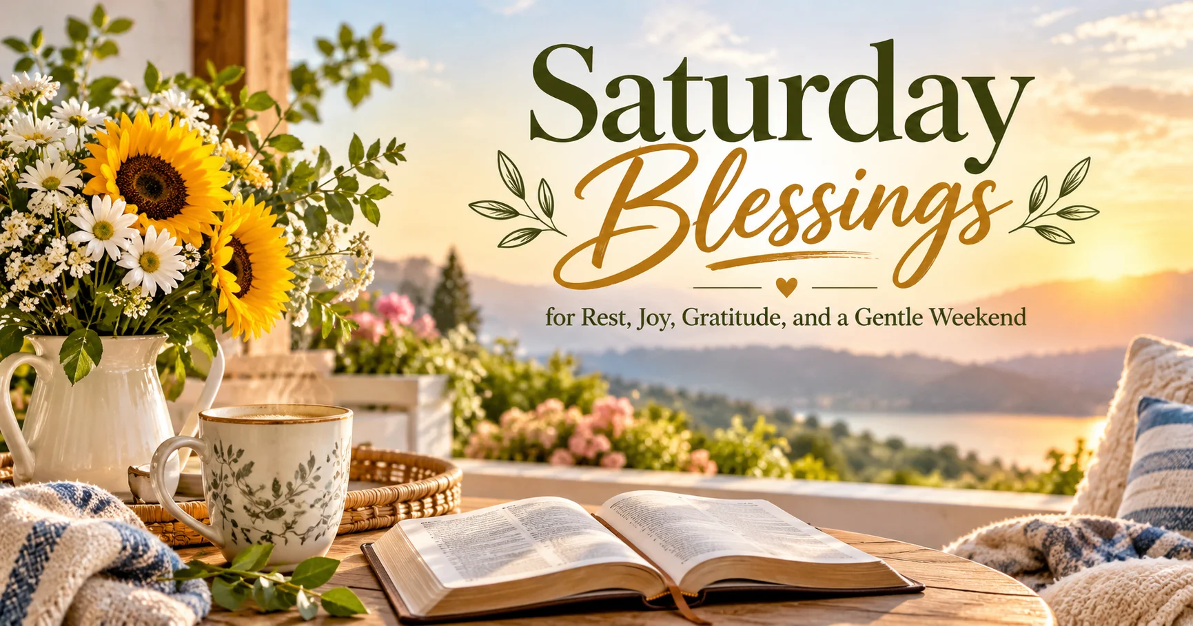 136+ Saturday Blessings for Rest, Joy, Gratitude, and a Gentle Weekend