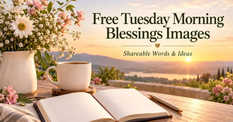 147+ Free Tuesday Morning Blessings Images: Shareable Words and Design Ideas