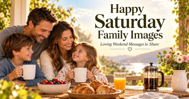 185+ Happy Saturday Family Images: Loving Weekend Messages for the People Closest to You