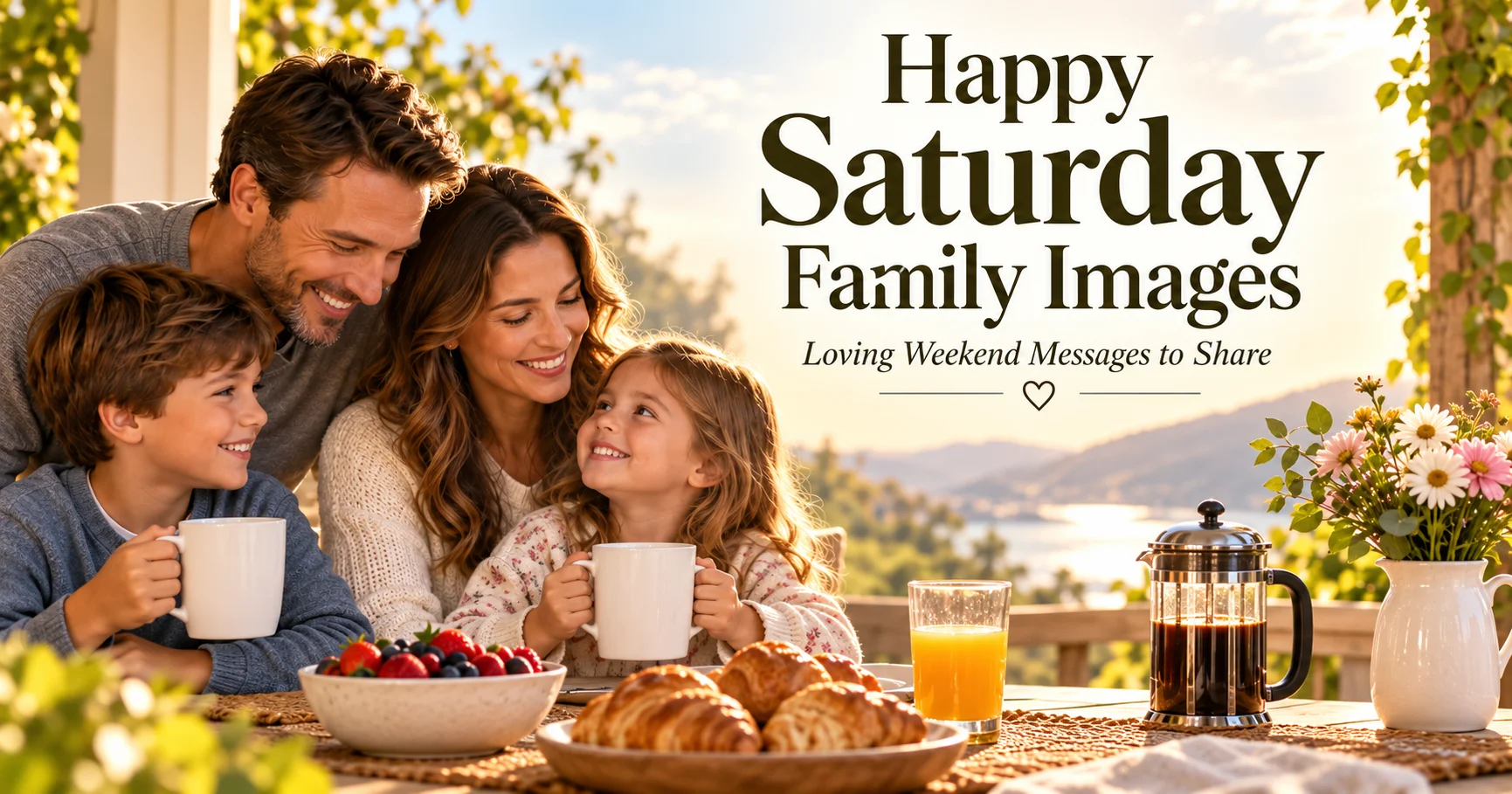 185+ Happy Saturday Family Images: Loving Weekend Messages for the People Closest to You