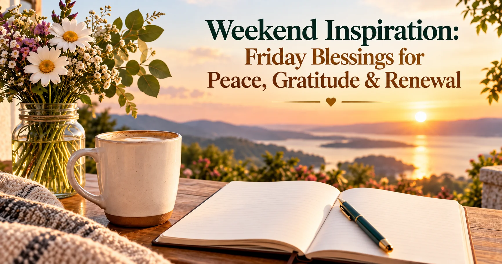 52+ Weekend Inspiration: Friday Blessings for Peace, Gratitude & Renewal