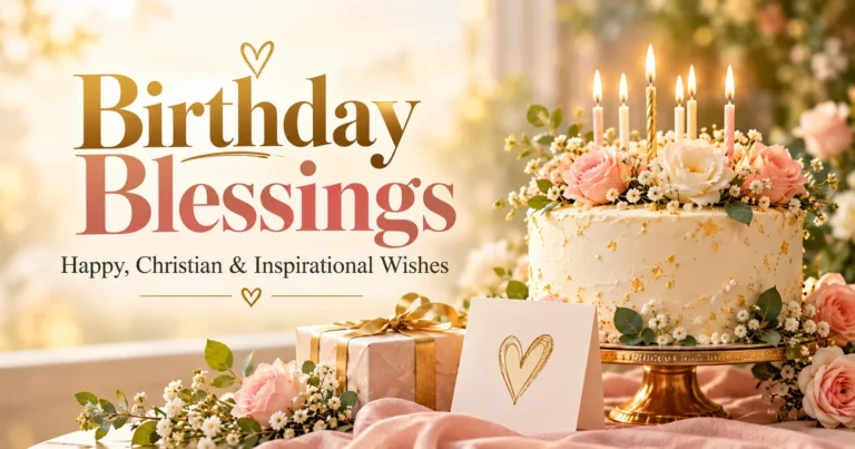 Birthday Blessings: 140+ Happy, Christian & Inspirational Wishes