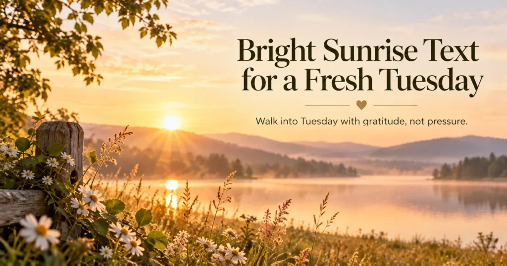 Encouragement for Someone Facing a Busy Tuesday