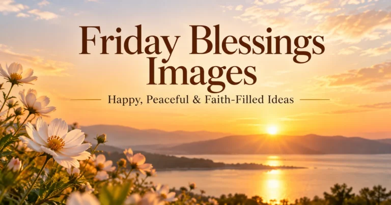 Friday Blessings Images: 100+ Happy, Peaceful & Faith-Filled Ideas