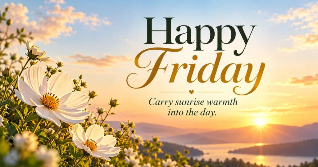 Friday Captions for Facebook, Instagram, Pinterest, and Texts