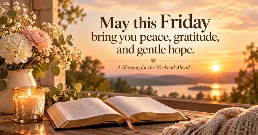 Friday Evening Blessings That Ease You Into Rest