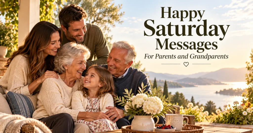 Happy Saturday Messages for Parents and Grandparents