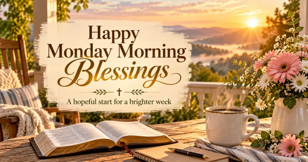 Monday Morning Image Captions With Gentle Faith
