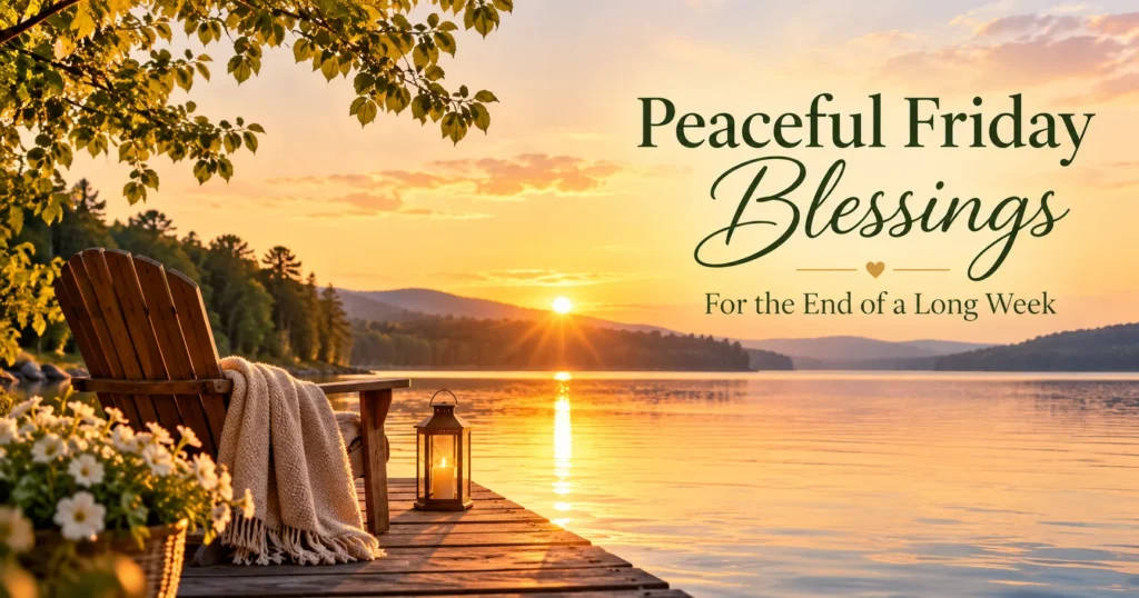 Peaceful Friday Visuals for the End of a Long Week