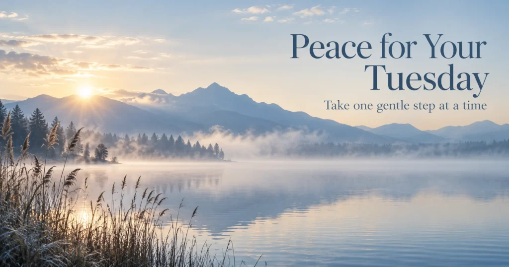Peaceful Tuesday Visuals When the Week Feels Too Fast