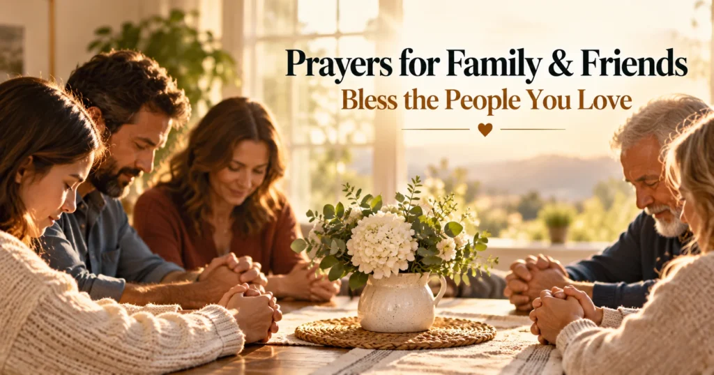 Prayers for Family and Friends