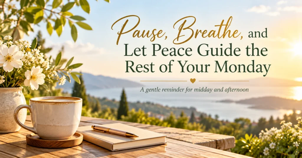 Short Monday Blessings to Save and Reuse Through the Day