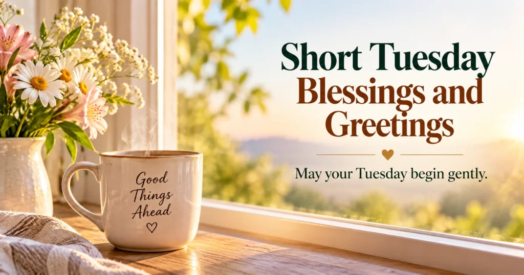 Short Tuesday Blessings and Greetings