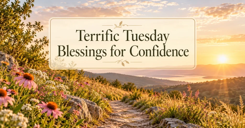 Terrific Tuesday Blessings for Confidence and Forward Motion
