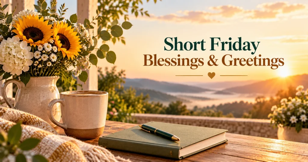 Thoughtful Friday Wishes for Someone Who Needs Encouragement