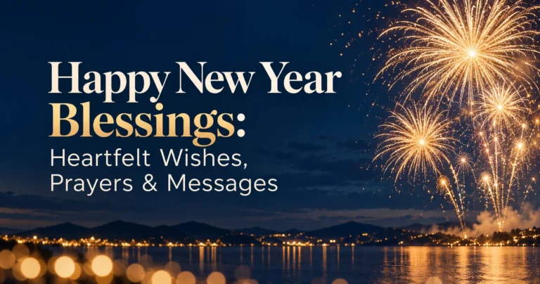 105+ Happy New Year Blessings: Heartfelt Wishes, Prayers & Messages