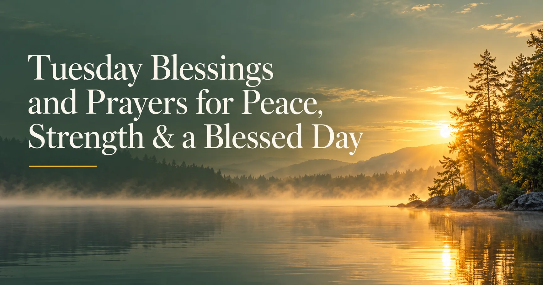 123+ Tuesday Blessings and Prayers for Peace, Strength & a Blessed Day