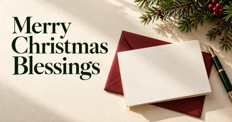 124+ Heartfelt Christmas Blessings for Family and Friends