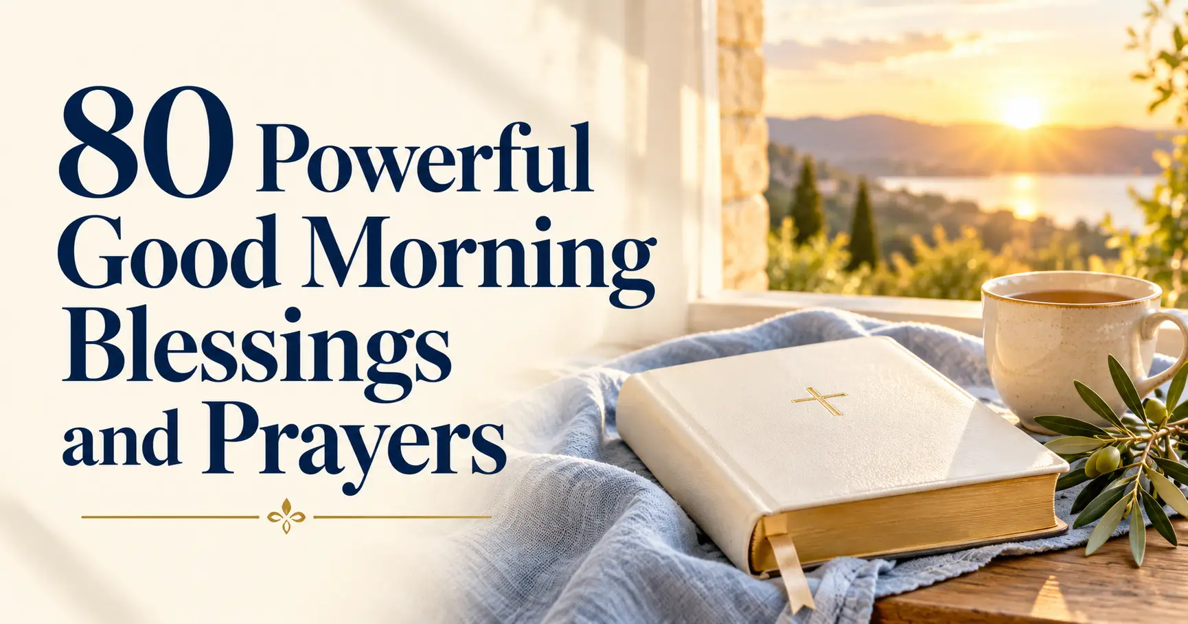 80+ Powerful Good Morning Blessings and Prayers for peace