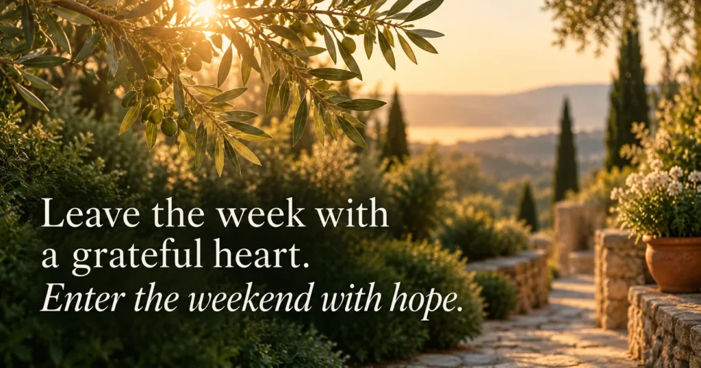 A Quiet Weekend Prayer for Renewal Before Monday Returns