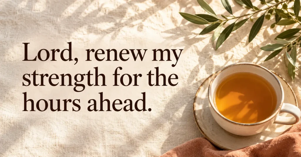 Afternoon Blessings Through the Week