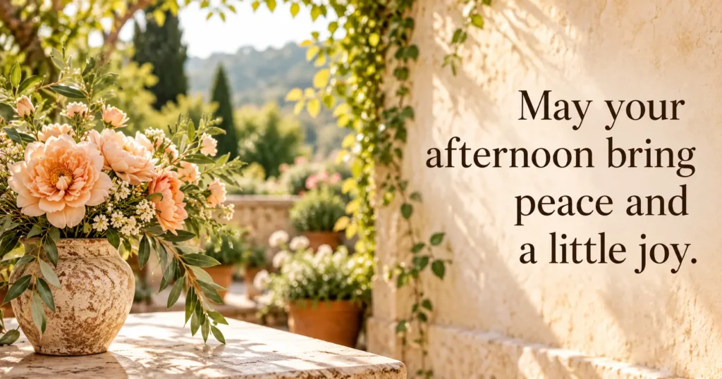 Afternoon Prayers for Renewal and Patience