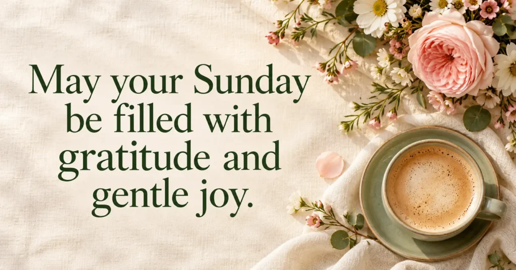 Christian Sunday Blessings and Prayers