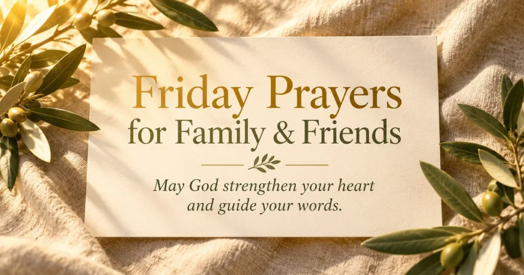 Friday Evening Blessings for Releasing the Week