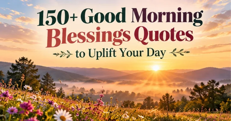 Good morning, Blessings, Quotes: 150+ Spiritual & Uplifting Words to Start the Day