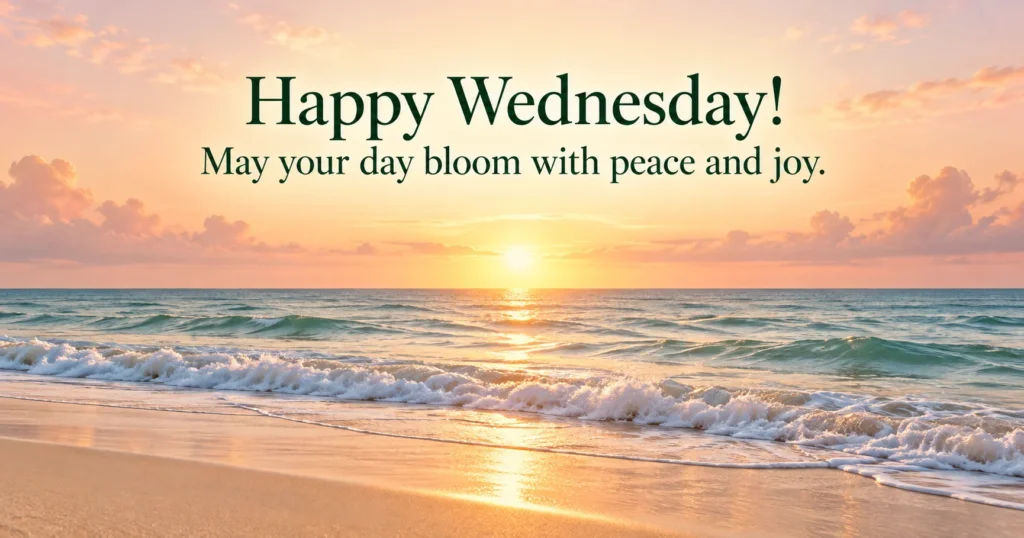 Happy Wednesday Image Blessings for the Midweek Turning Point