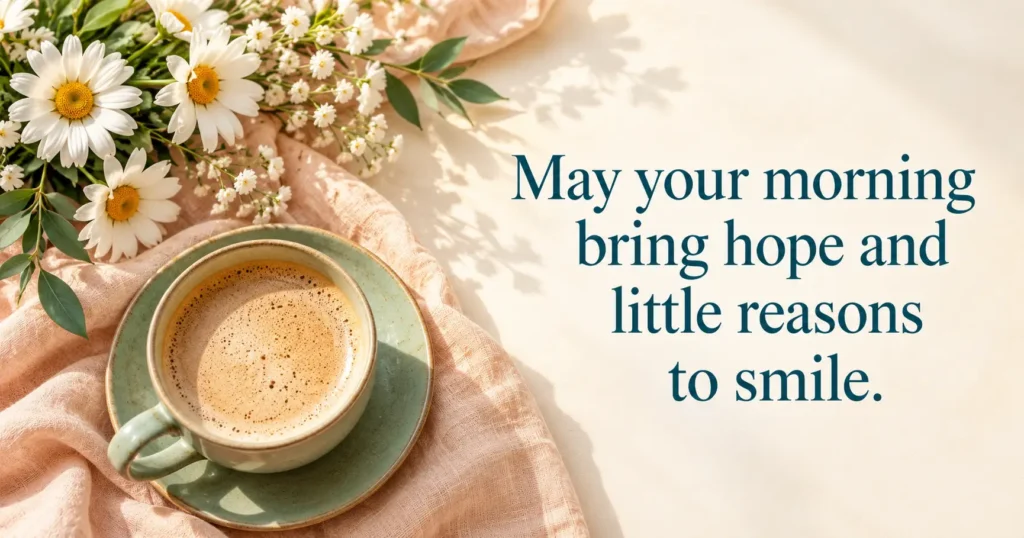 Making a Morning Greeting Feel Personal