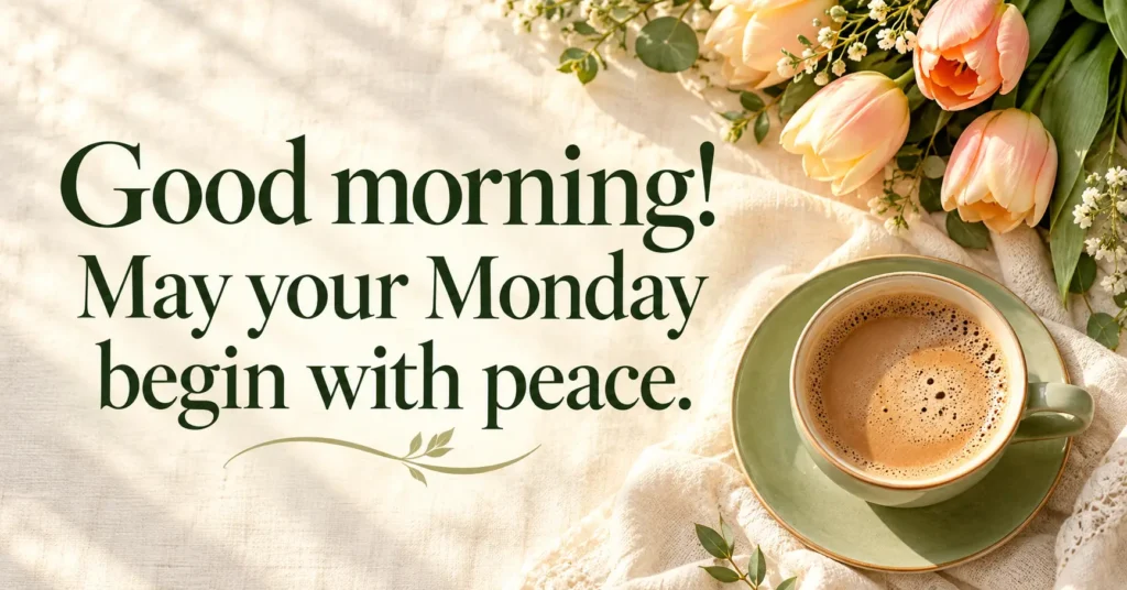 Monday Prayer Messages for Faith Centered Cards
