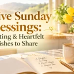Positive Sunday Blessings, Greetings & Quotes: 120+ Heart touching Wishes to Share