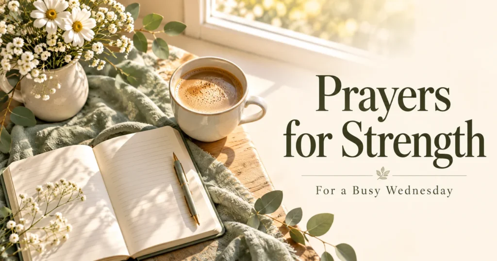 Prayers for Strength Before the Day Gets Busy