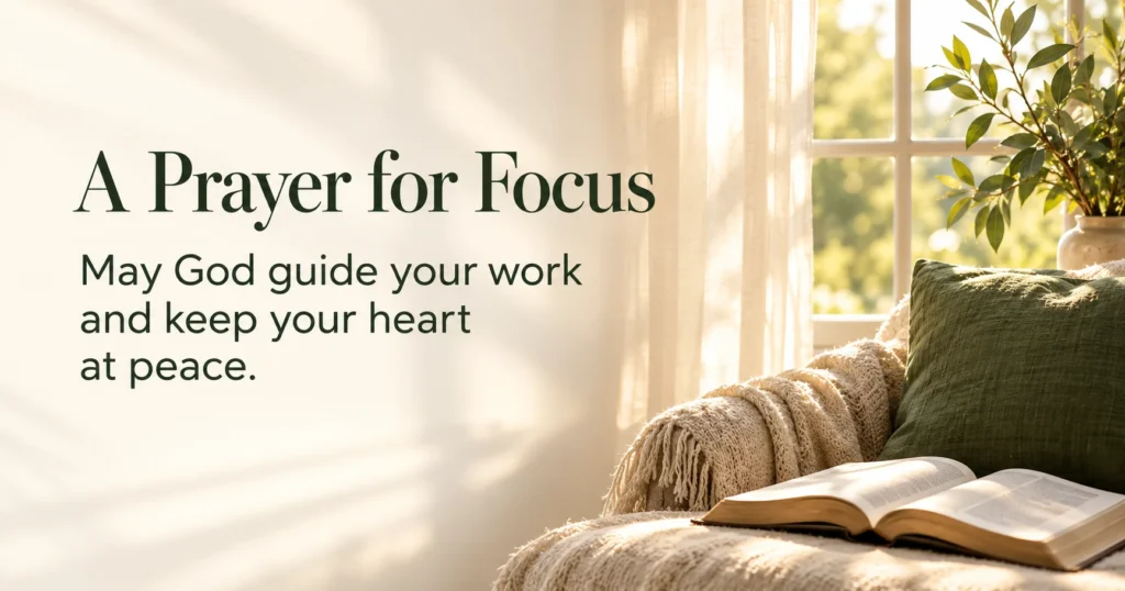 Prayers for the Week Ahead When the Calendar Feels Full