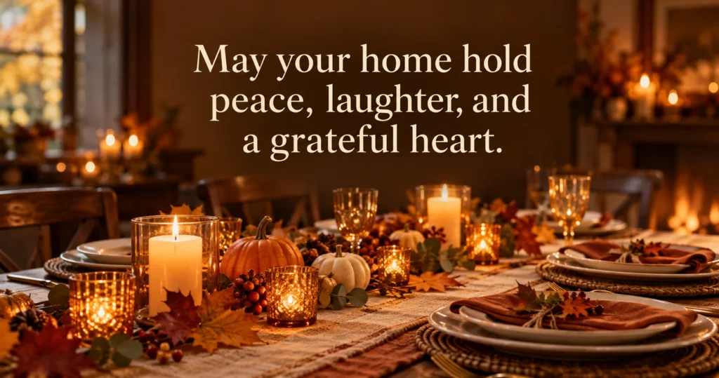 Short Overlay Blessings for Autumn Photos