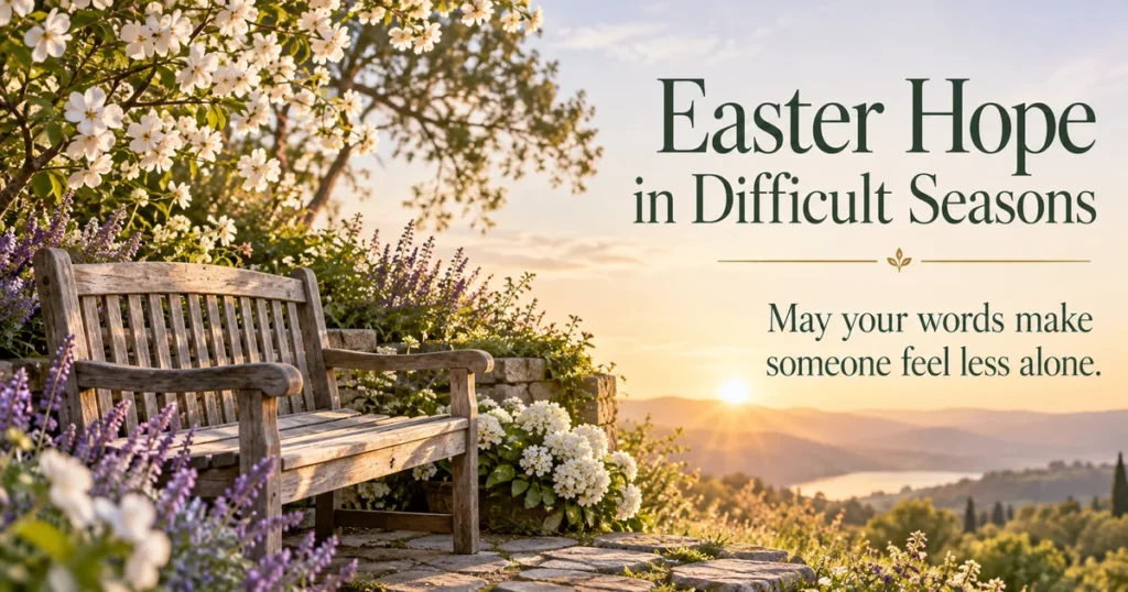 Words for Someone Carrying Grief or a Difficult Season