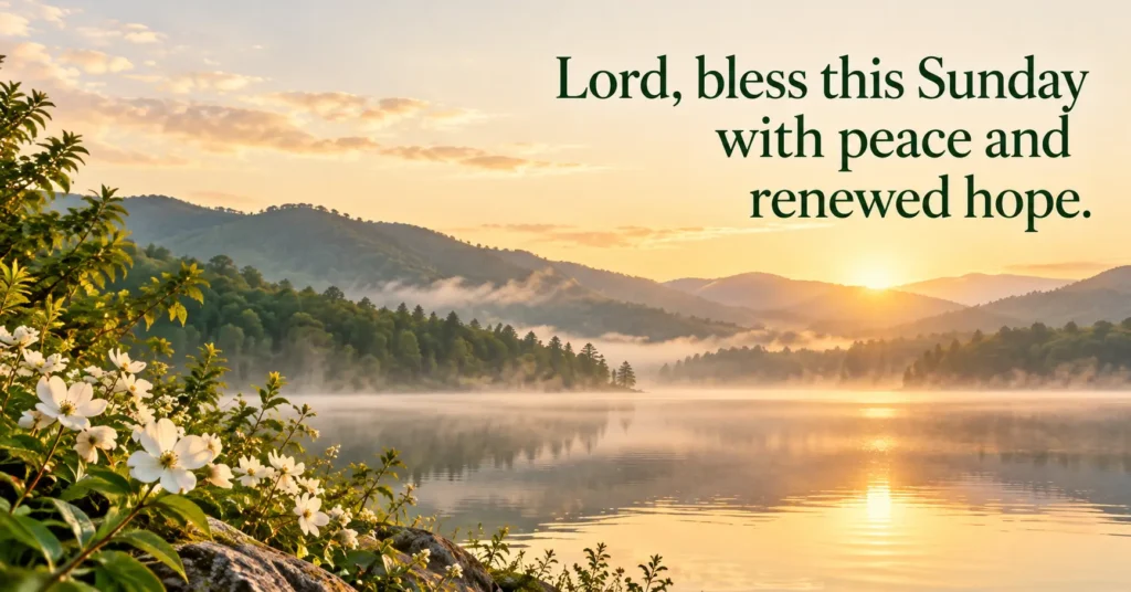 Writing a Sunday Greeting in Your Own Voice